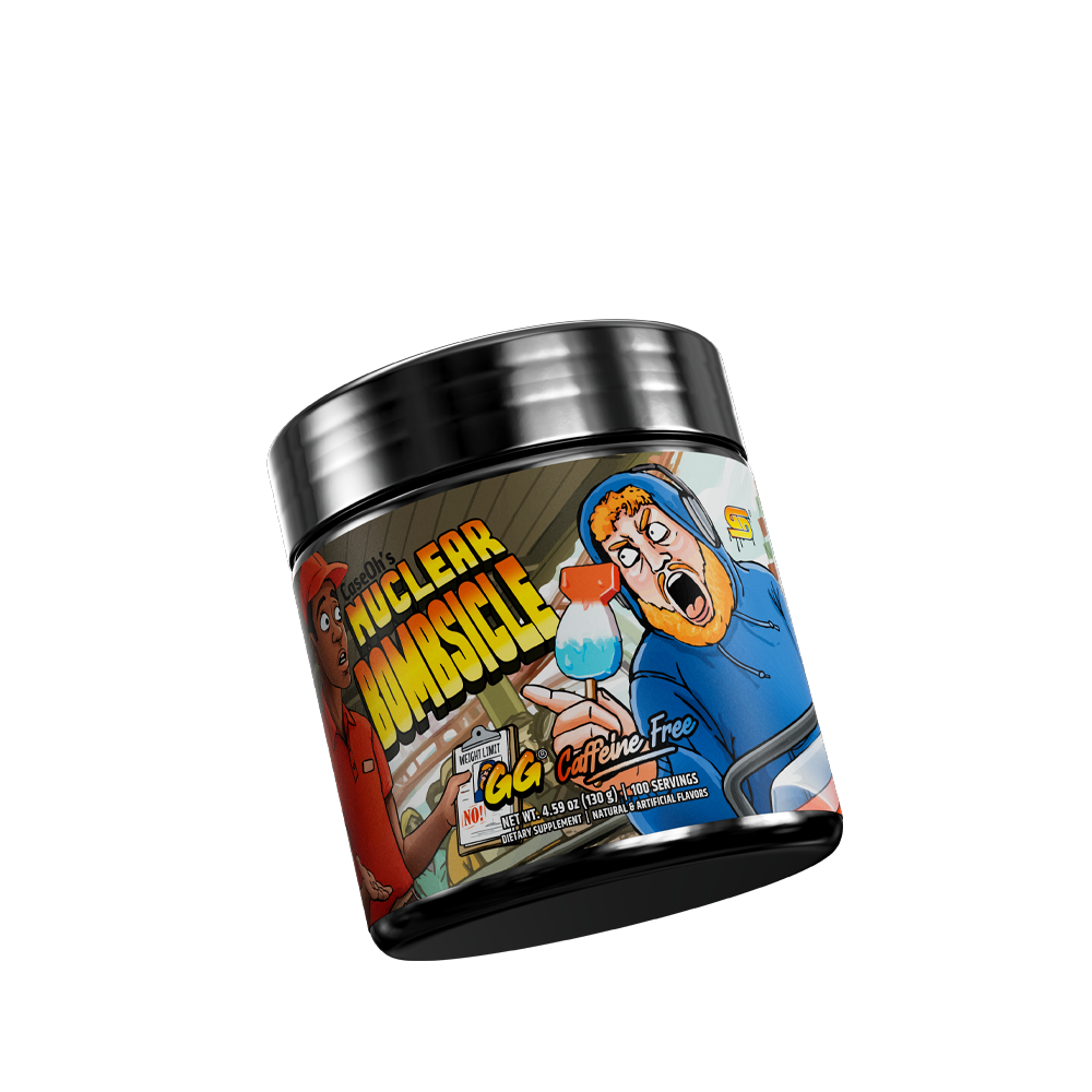 CaseOh's Nuclear Bombsicle Caffeine Free - 100 Servings - Gamer Supps