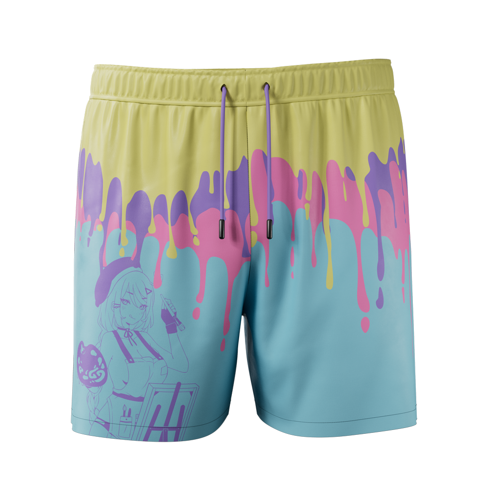 Waifu Board Shorts: Eshi-Sama - Gamer Supps