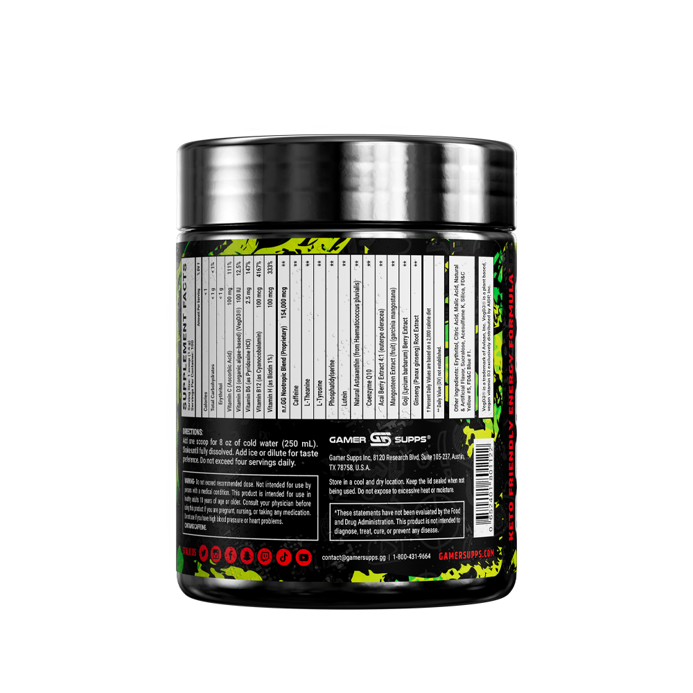 Sour Apple - 100 Servings - Gamer Supps